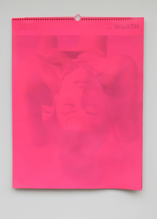 Gleaming Pink, 2020, 64 x 49 cm